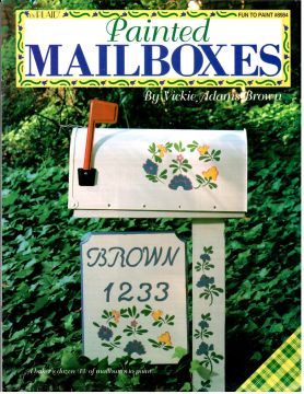 Painted Mailboxes - Vickie Adams Brown - OOP